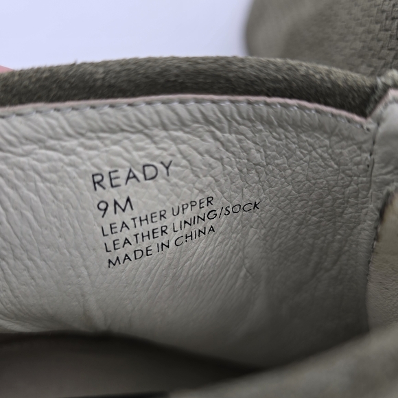 Sanctuary Ready Peep Toe Booties, Olive Oil (Green) Leather, Women's Size 9M - Picture 12 of 16